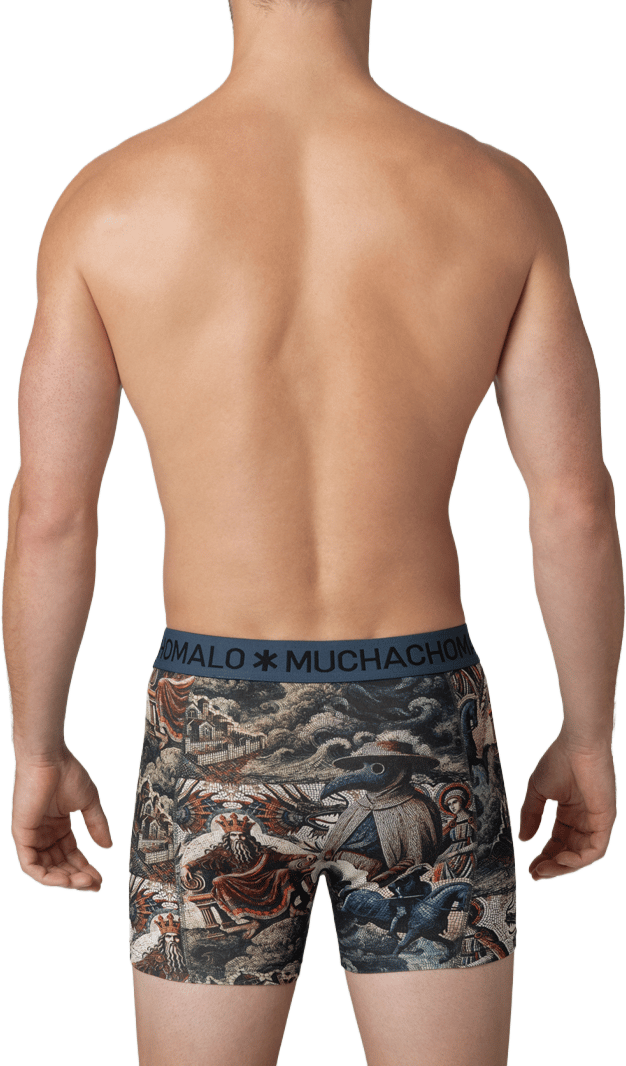 Muchachomalo Boxershorts 3-Pack Multicolor Divers