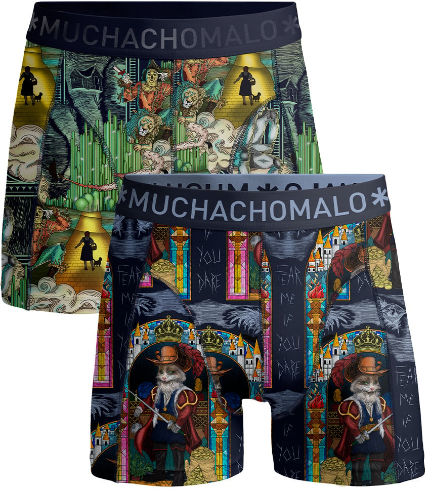 Muchachomalo Boxershorts 2-Pack Multicolor Divers