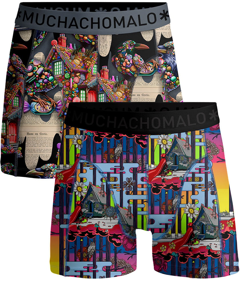 Muchachomalo Boxershorts 2-Pack Multicolor Divers