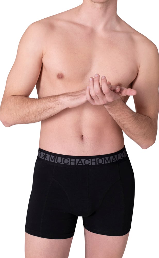 Muchachomalo Boxershorts 2-Pack Multicolor Zwart