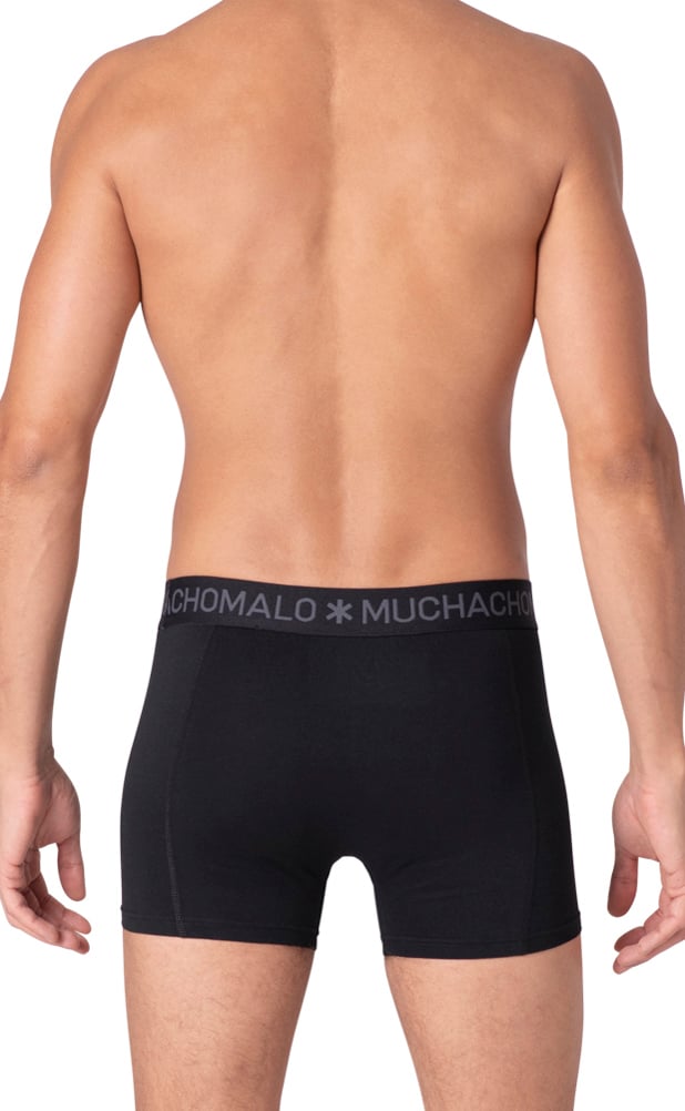Muchachomalo Boxershorts 2-Pack Multicolor Zwart