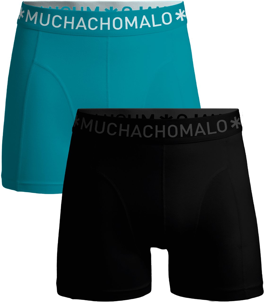 Muchachomalo Boxershorts 2-Pack Multicolor Zwart