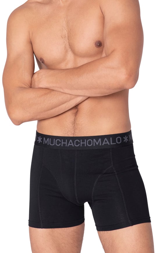 Muchachomalo Boxershorts 2-Pack Multicolor Zwart