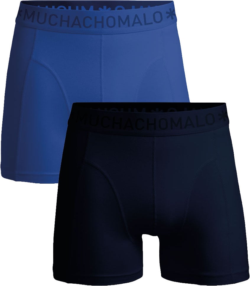 Muchachomalo Boxershorts 2-Pack Multicolor Zwart