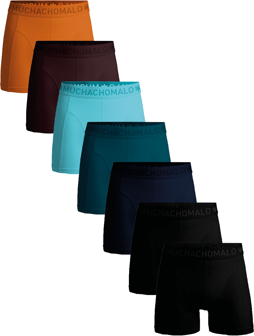 Muchachomalo Boxershorts 7-Pack Multicolor Divers