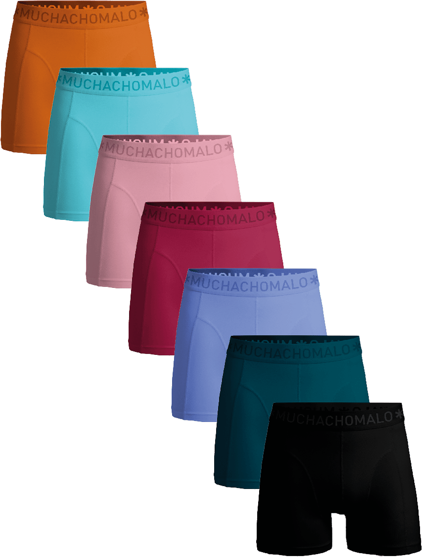 Muchachomalo Boxershorts 7-Pack Multicolor Divers