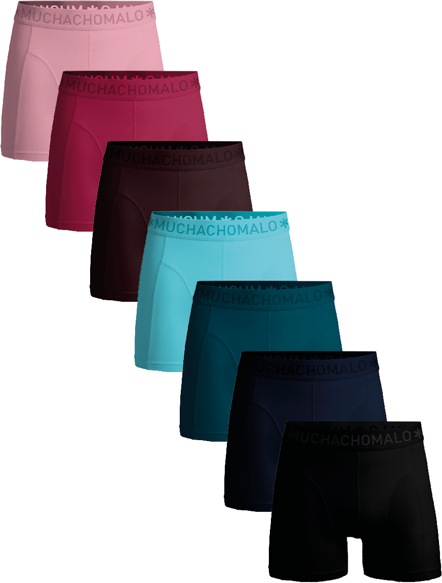 Muchachomalo Boxershorts 7-Pack Multicolor Divers