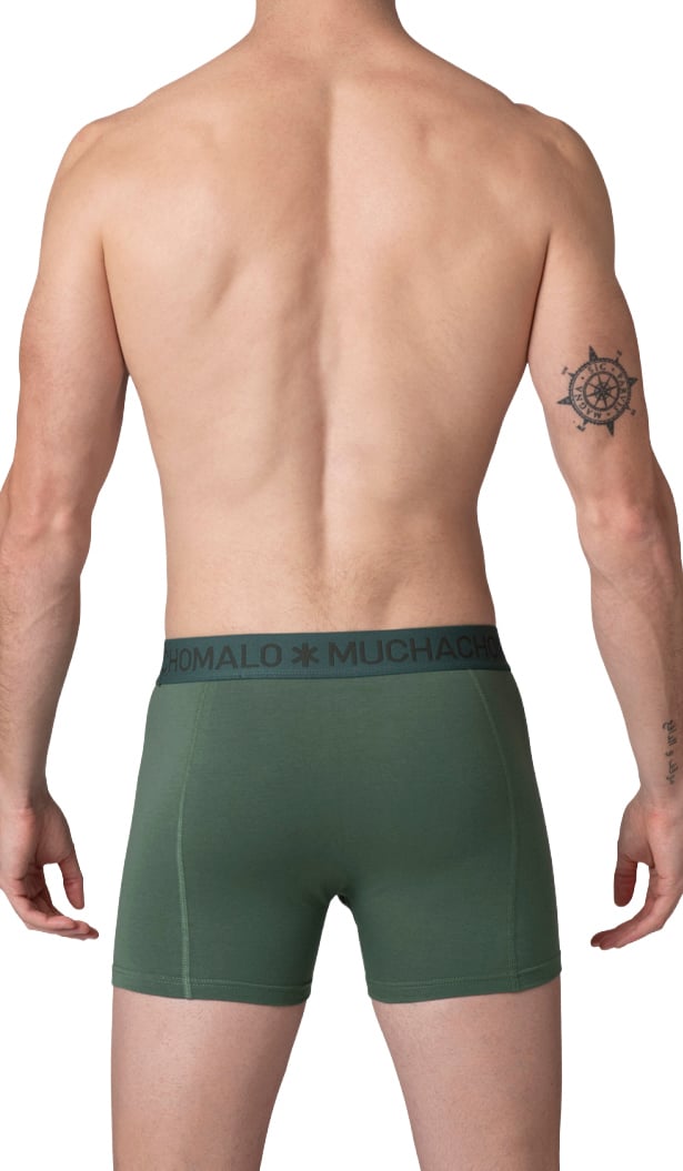 Muchachomalo Boxershorts 4-Pack Multicolor Zwart