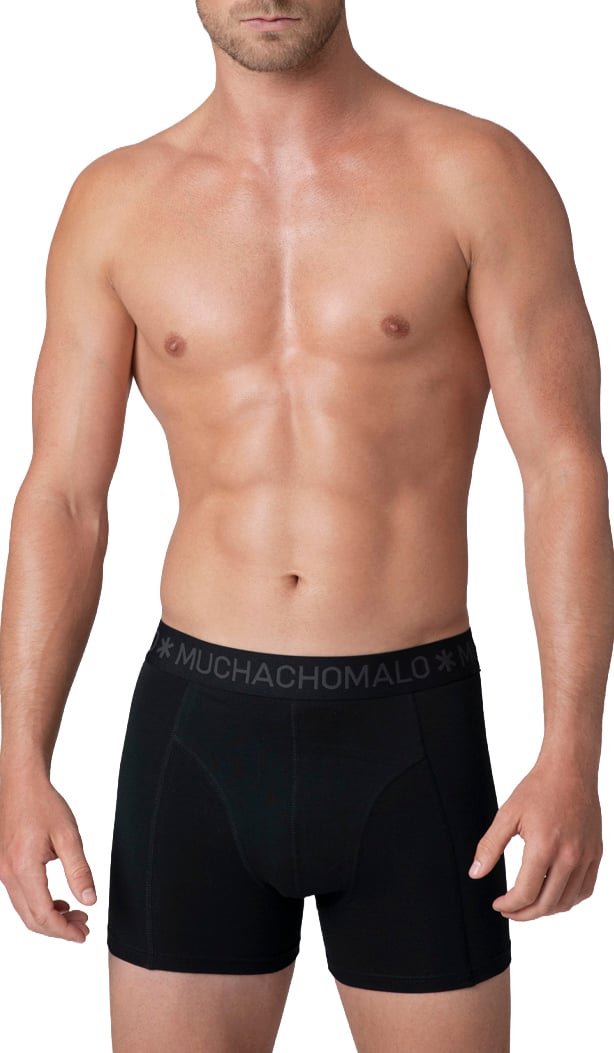 Muchachomalo Boxershorts 7-Pack Multicolor Zwart