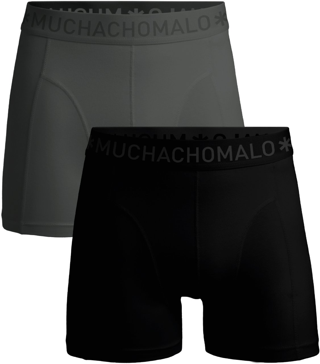 Muchachomalo Boxershorts 2-Pack Multicolor Zwart