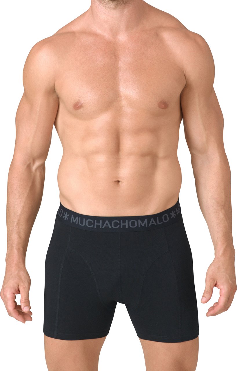 Muchachomalo Boxershorts 2-Pack Multicolor Zwart