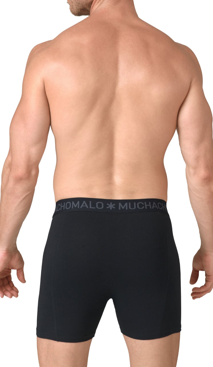 Muchachomalo Boxershorts 3-Pack Multicolor Zwart