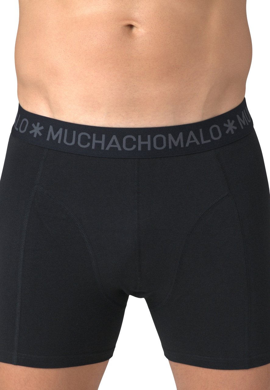 Muchachomalo Boxershorts 3-Pack Multicolor Zwart
