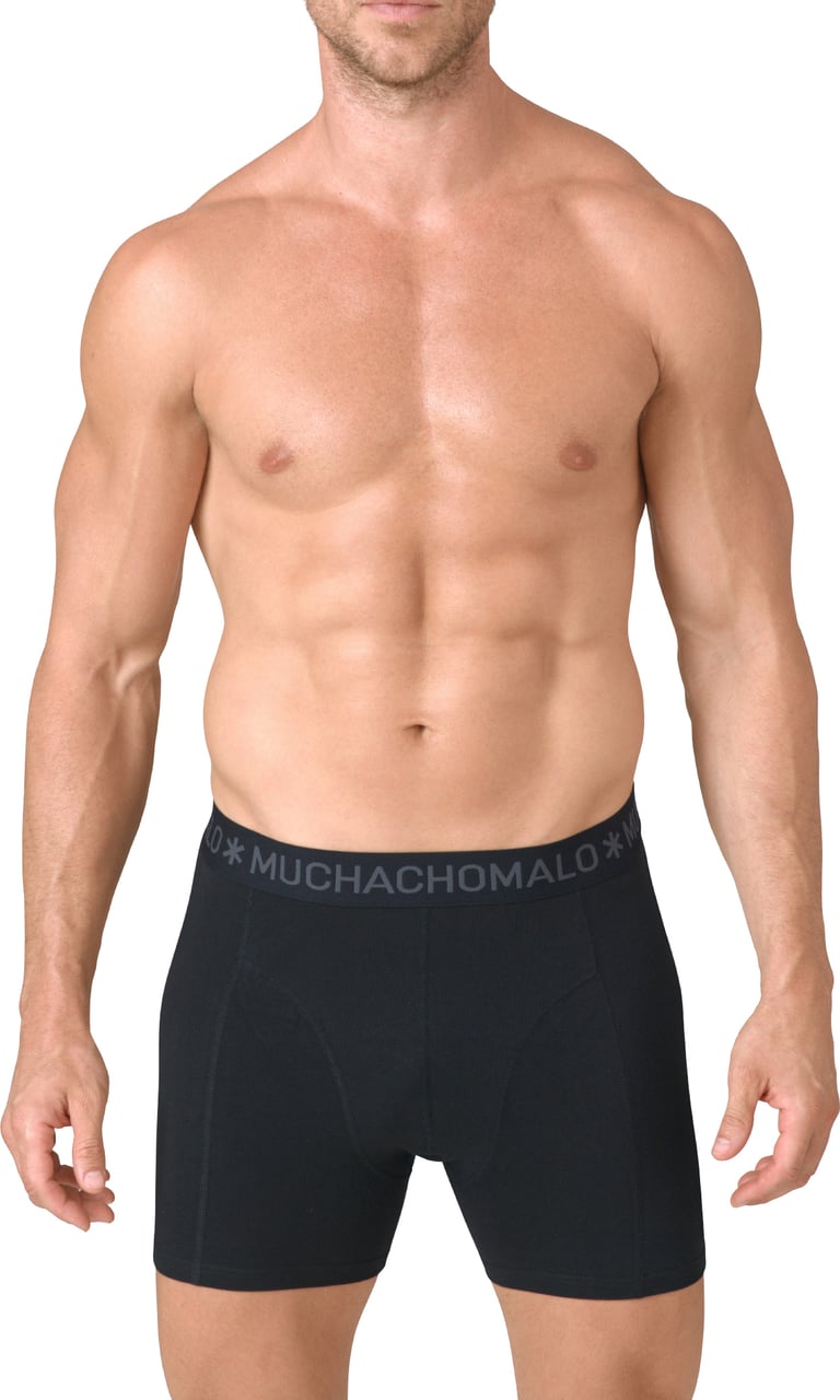 Muchachomalo Boxershorts 3-Pack Multicolor Zwart