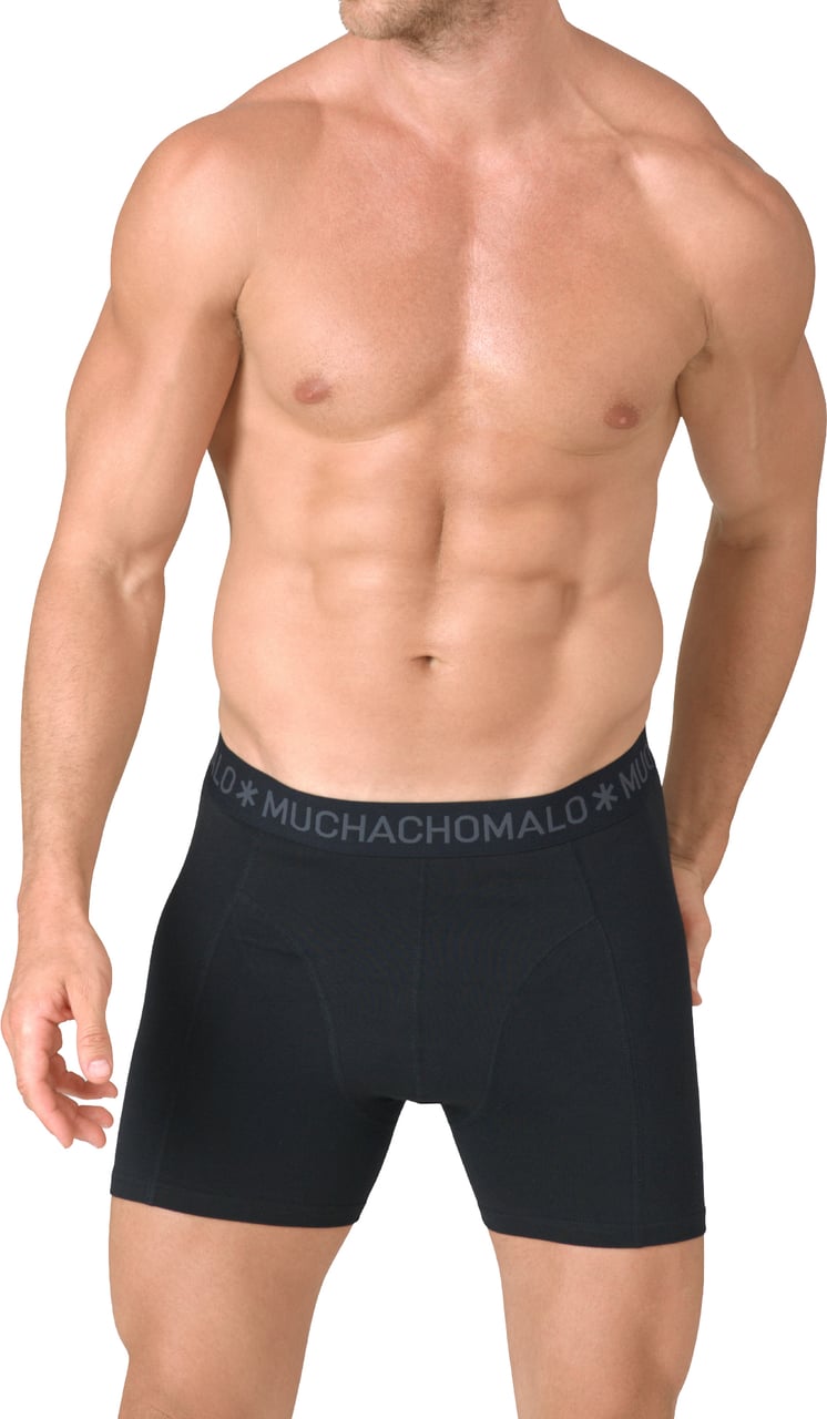 Muchachomalo Boxershorts 3-Pack Multicolor Zwart