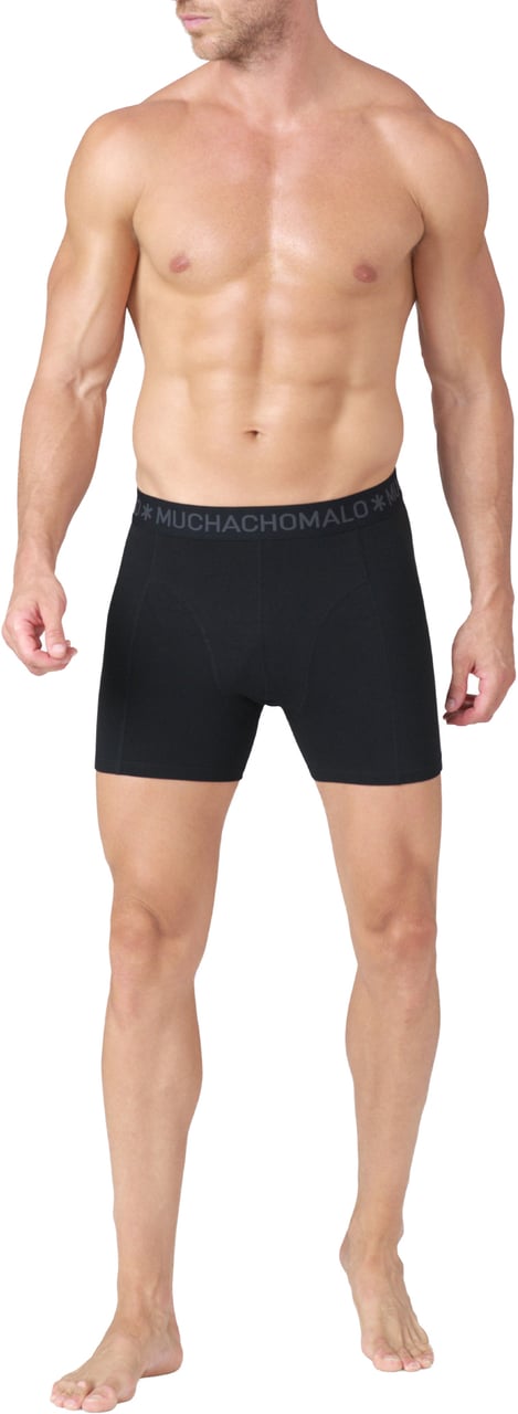 Muchachomalo Boxershorts 2-Pack Multicolor Zwart