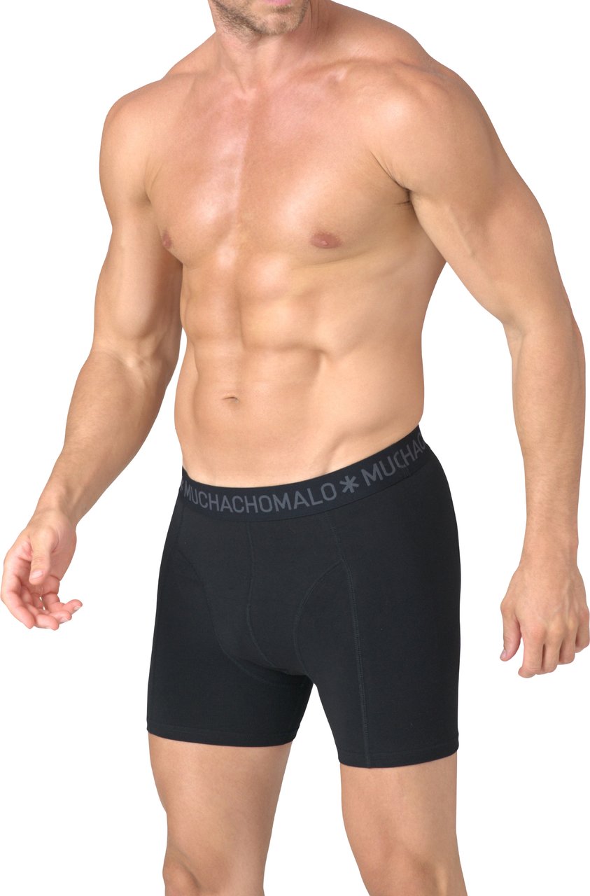 Muchachomalo Boxershorts 2-Pack Multicolor Zwart