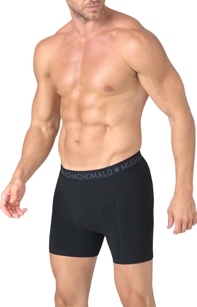 Muchachomalo Boxershorts 2-Pack Multicolor Zwart
