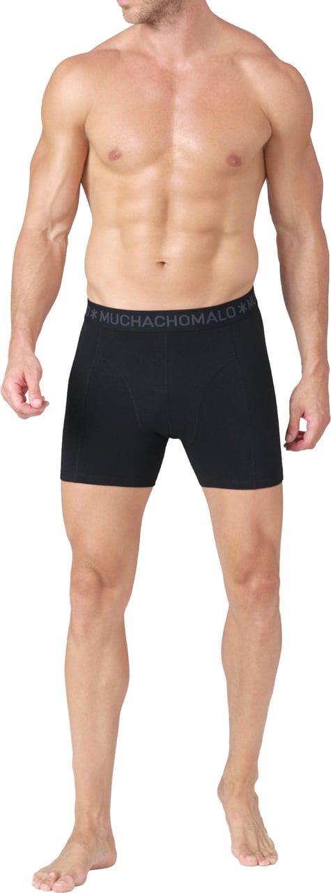 Muchachomalo Boxershorts 3-Pack Multicolor Zwart