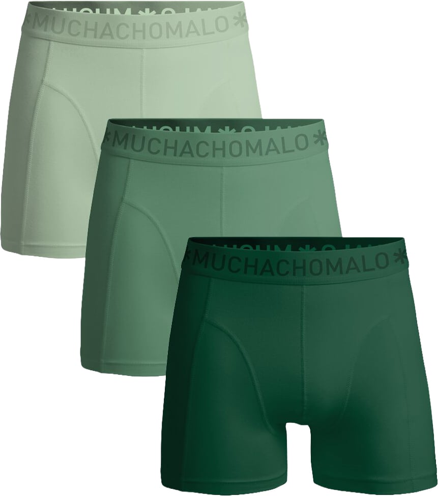 Muchachomalo Boxershorts 3-Pack Multicolor. Groen