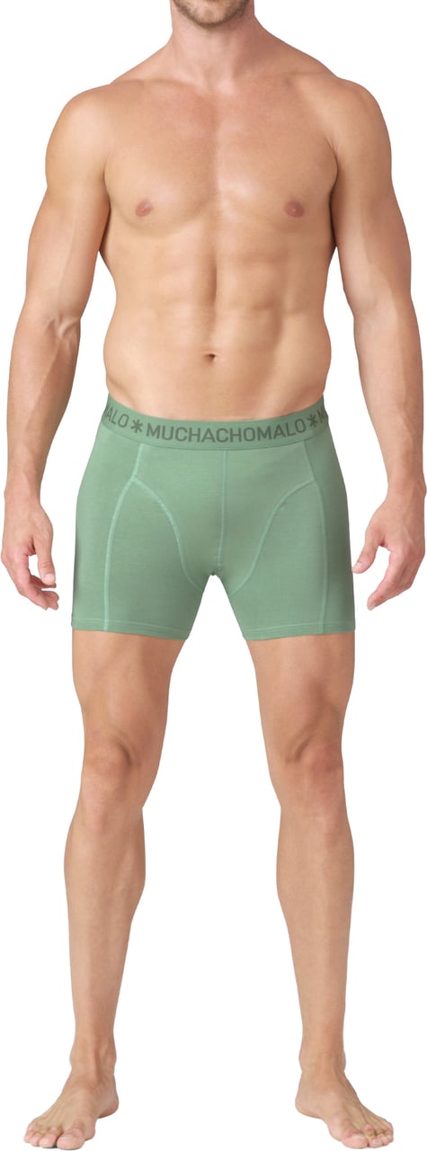 Muchachomalo Boxershorts 3-Pack Multicolor Groen