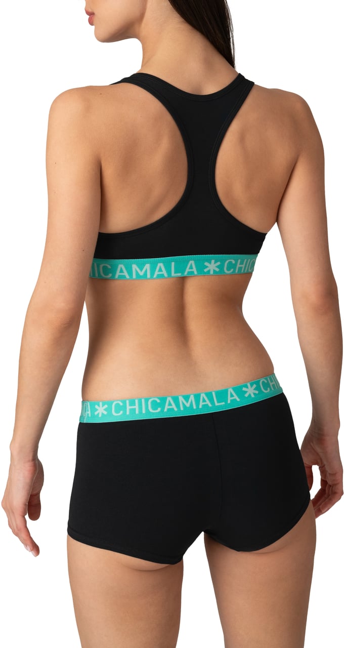 Muchachomalo Boxershorts 2-Pack Multicolor Zwart