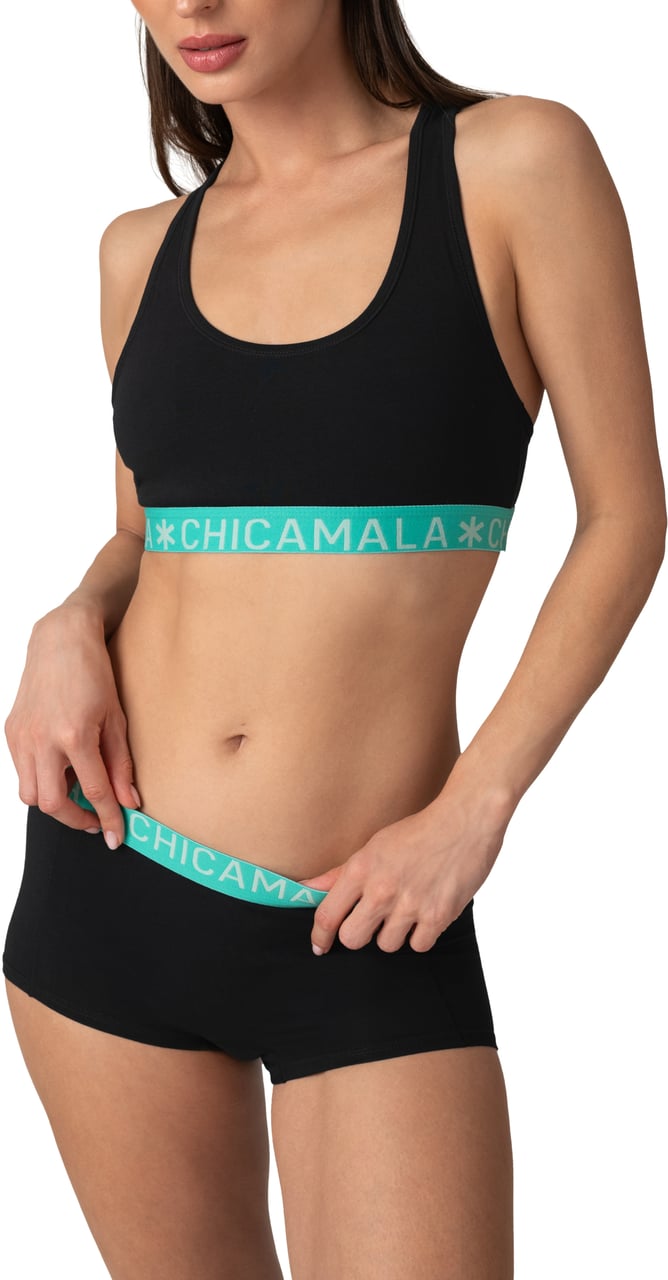 Muchachomalo Boxershorts 2-Pack Multicolor Zwart