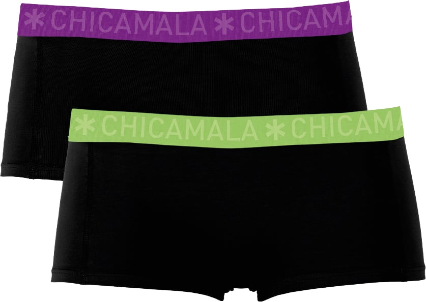 Muchachomalo Boxershorts 2-Pack Multicolor. Zwart