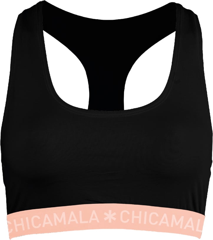 Muchachomalo Chicamala Sport BH. Zwart