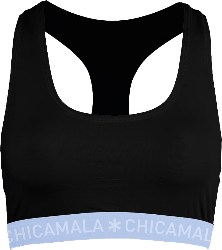 Muchachomalo Chicamala Sport BH. Zwart