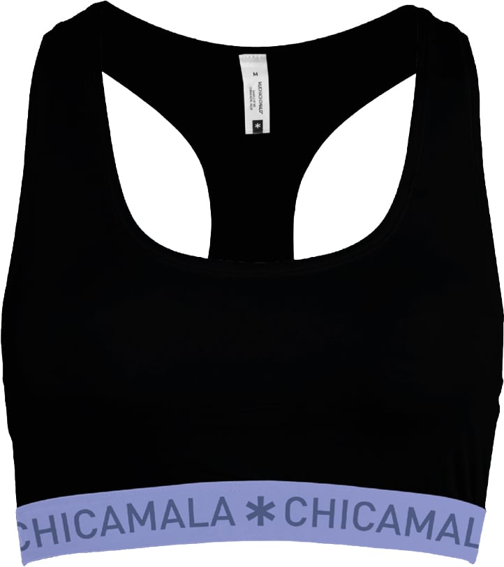 Muchachomalo Chicamala Sport BH. Zwart