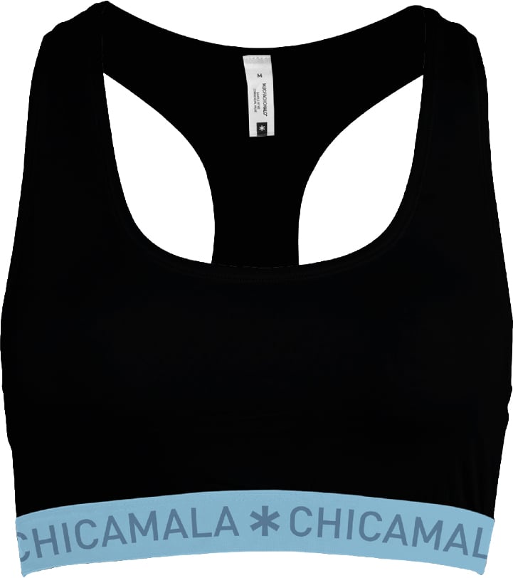 Muchachomalo Chicamala Sport BH. Zwart