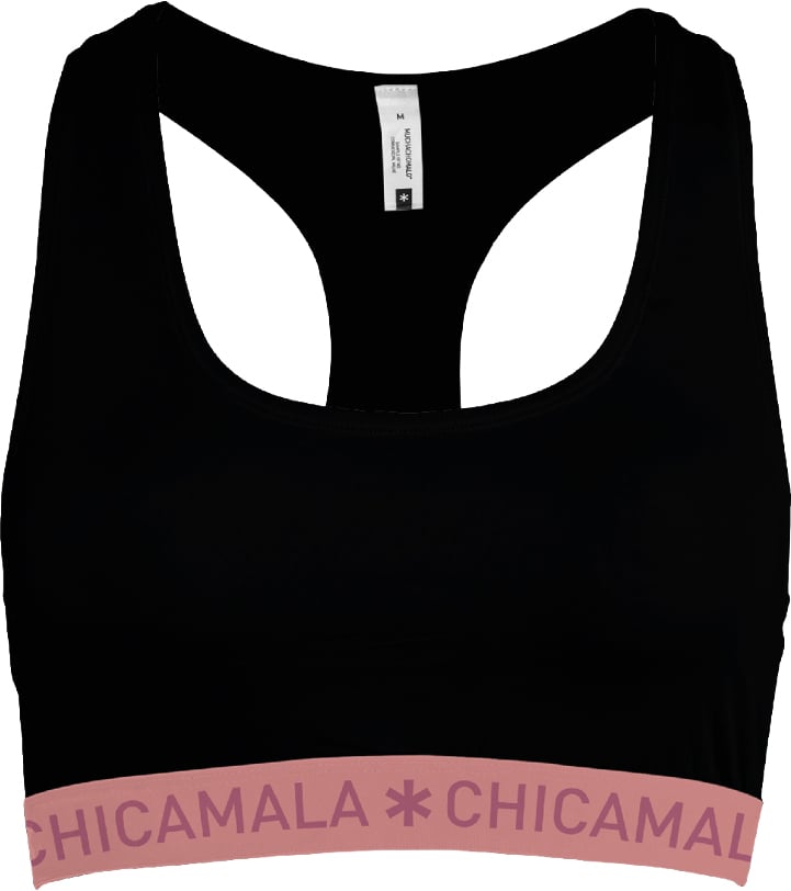 Muchachomalo Chicamala Sport BH. Zwart