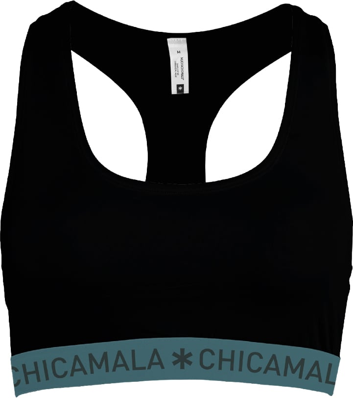Muchachomalo Chicamala Sport BH. Zwart