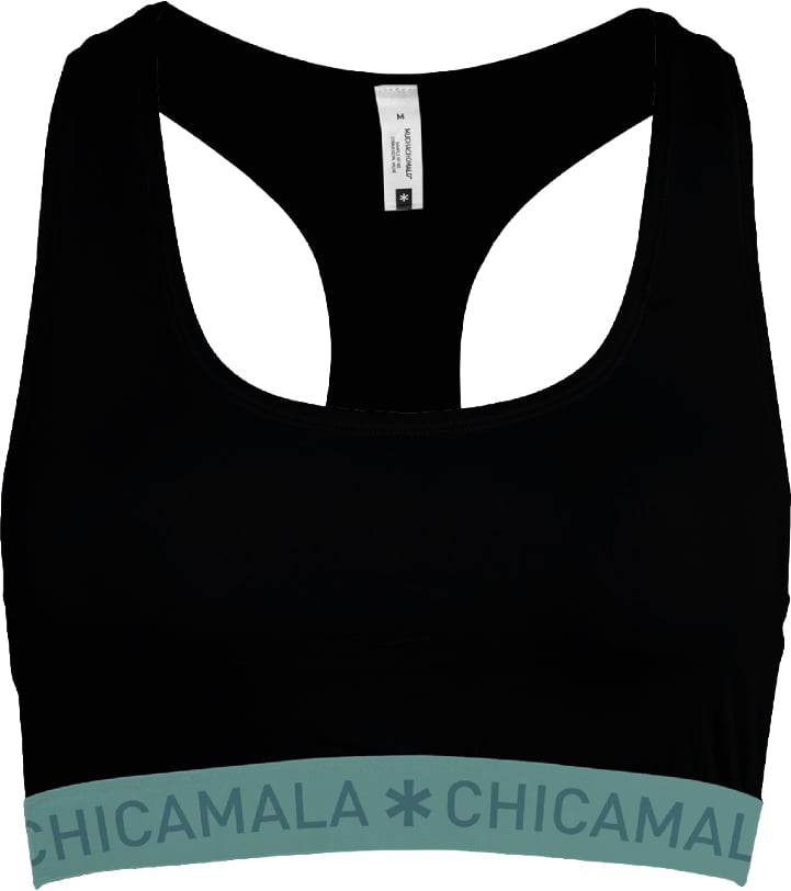Muchachomalo Chicamala Sport BH. Zwart