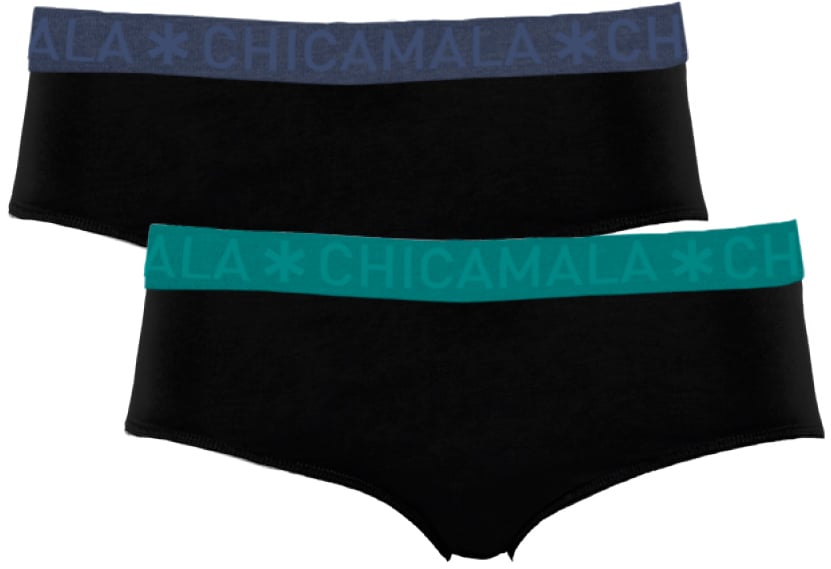 Muchachomalo Briefs 2-Pack Multicolor. Zwart