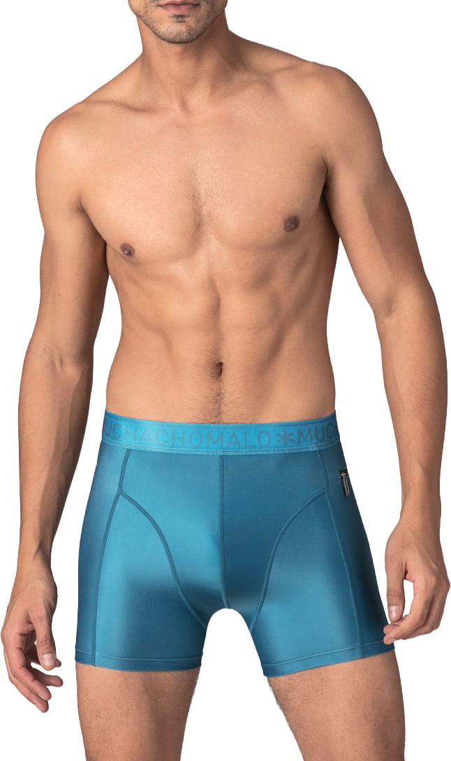 Muchachomalo Muchachomomalo Strakke Zwembroek. Blauw