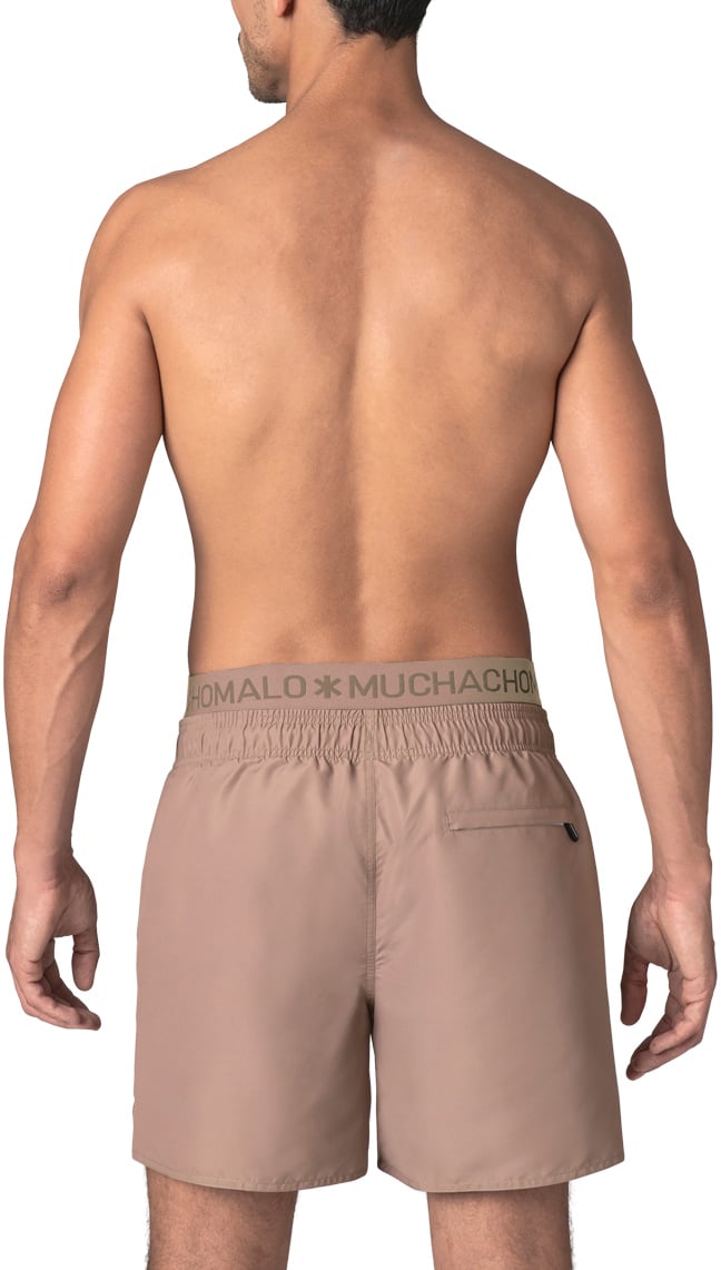 Muchachomalo Zwembroek met Boxershort Bruin