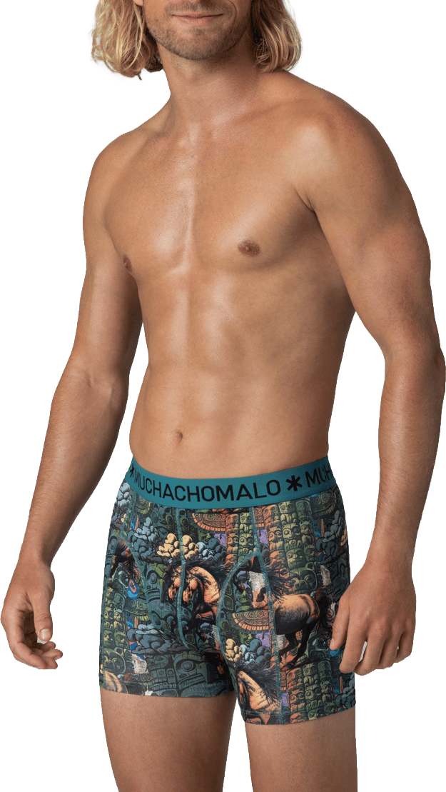 Muchachomalo Boxershorts 3-Pack Multicolor Divers