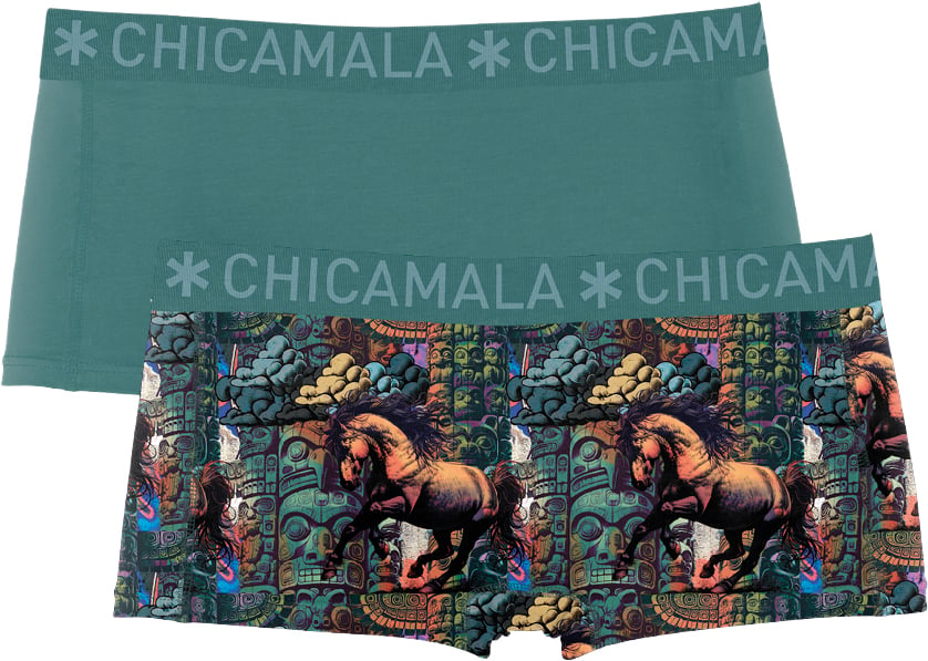 Muchachomalo Boxershorts 2-Pack Multicolor. Divers