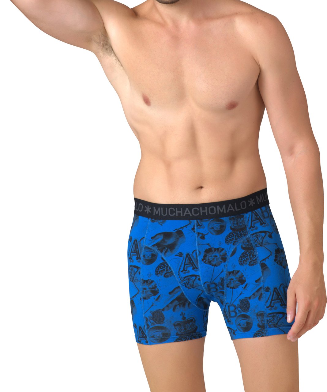 Muchachomalo Boxershorts 3-Pack Multicolor Divers