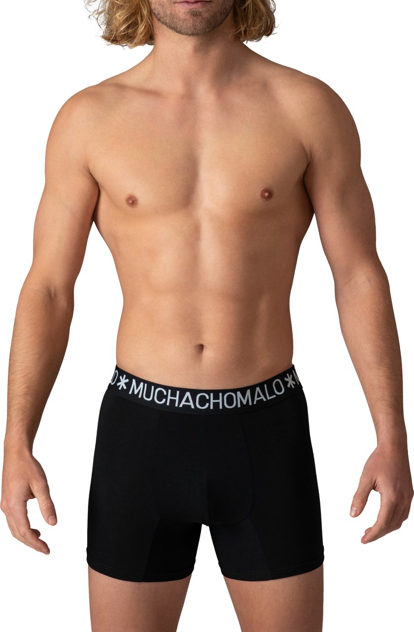 Muchachomalo Boxershorts 3-Pack Multicolor. Zwart