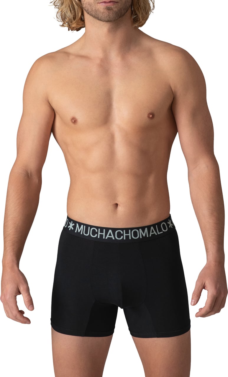 Muchachomalo Boxershorts 3-Pack Multicolor Zwart