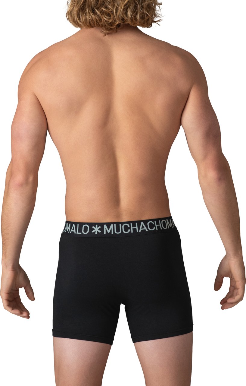 Muchachomalo Boxershorts 3-Pack Multicolor Zwart