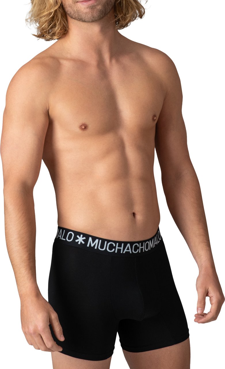 Muchachomalo Boxershorts 3-Pack Multicolor Zwart