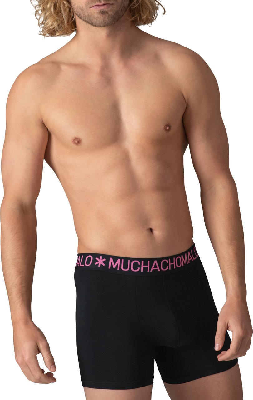 Muchachomalo Boxershorts 3-Pack Multicolor. Zwart