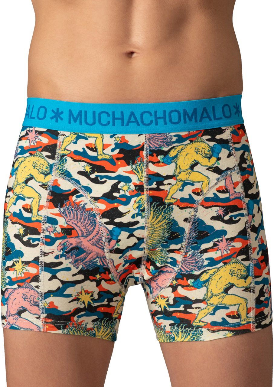 Muchachomalo Boxershorts 12-Pack Multicolor Divers