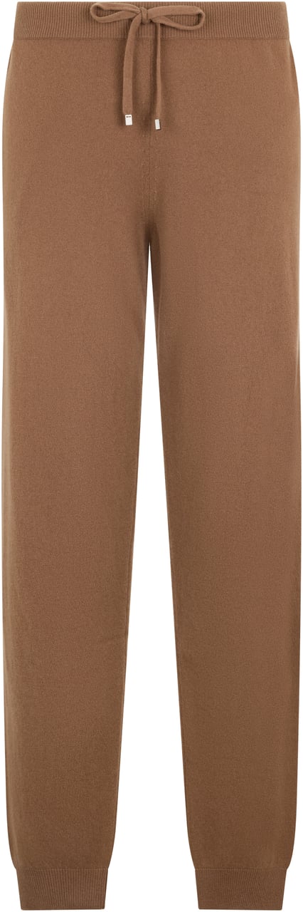 Muchachomalo Brown soft camel-colored pants with adjustable waist. Bruin