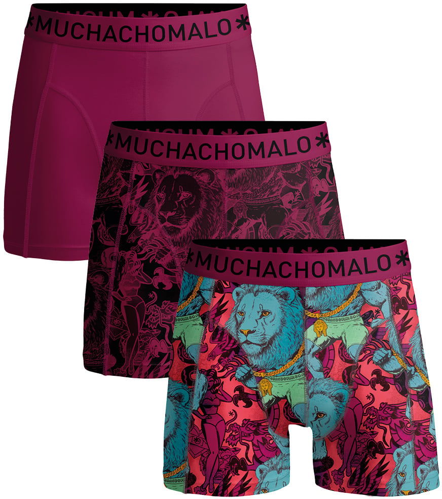 Muchachomalo Boxershorts 3-Pack Multicolor Divers