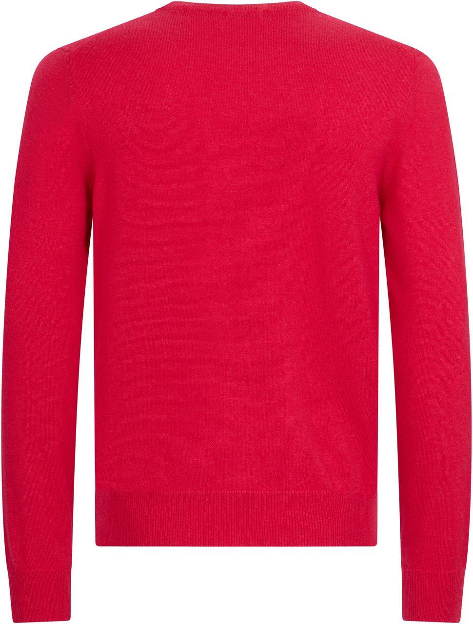 Muchachomalo Fuchsia sweater with long sleeves, sophisticated and elegant design. Rood